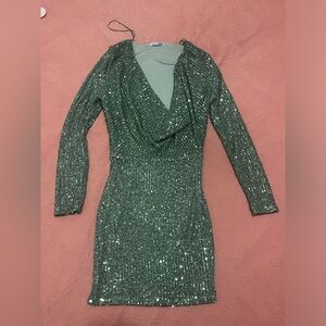 Sequins Fashion Nova Dress